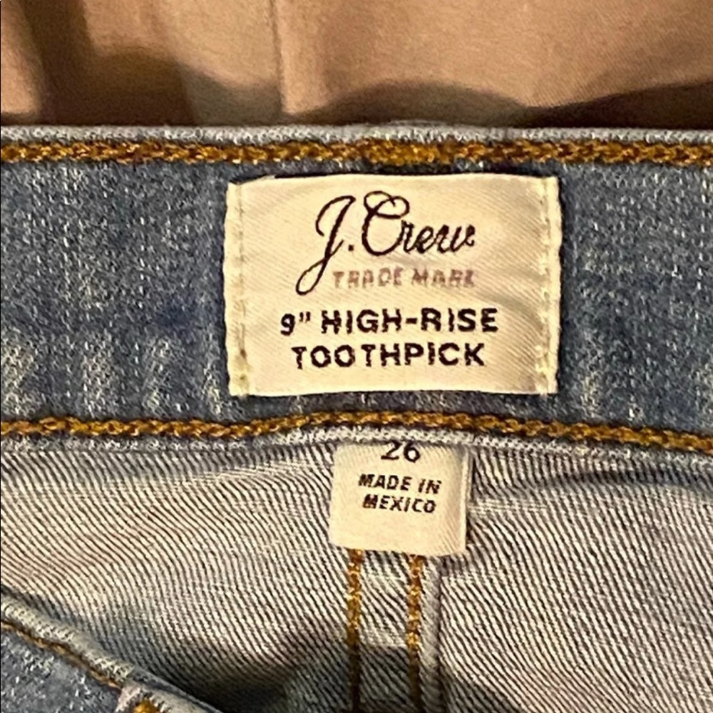 JCrew Toothpick Jeans - Picture 6 of 7